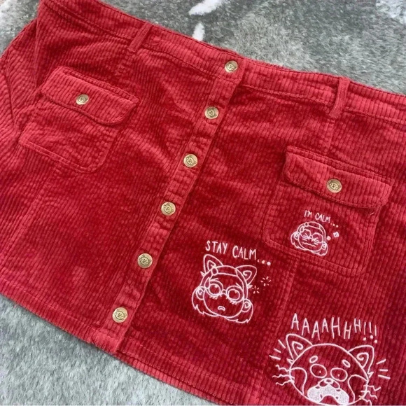 Disney Turning Red Skirt - Picture 4 of 12